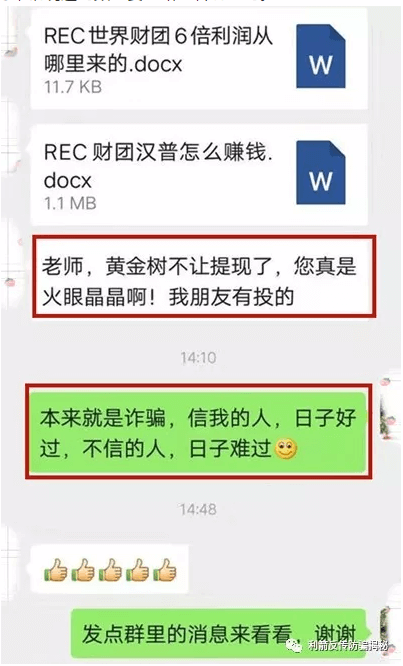 REC黄金树，崩盘大局已定，不是偶然，而是必然的功能！