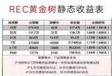 REC黄金树，崩盘大局已定，不是偶然，而是必然的功能！