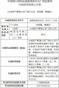  长城资产广西分公司违法遭罚170万 不良债权风控不到位