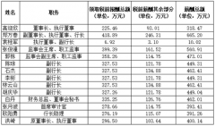  民生银行14位高管2020年收入中位数靠近450万