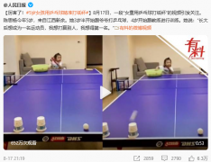 央视新闻人民日报点赞5岁乒乓球“小魔王”陈思杨：球技令人赞叹