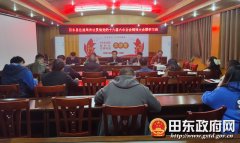 田东县住建局转达贯彻党的十九届六中全会精力