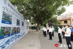  杜小刚专题调研都市更新、基本设施建树和情况晋升事情