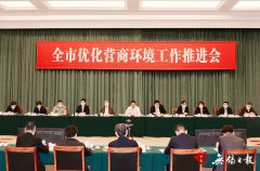  全市优化营商情况事情推进会召开 擦亮最优营商情况“金字招牌” 更好揭示挑
